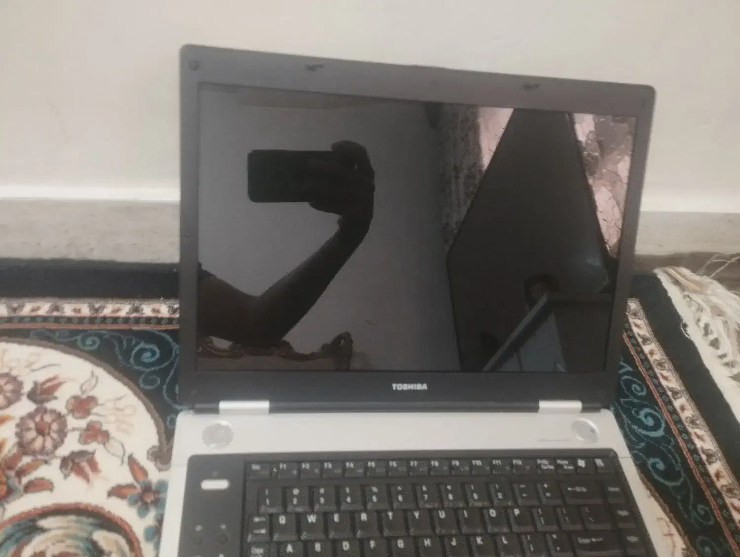 لبتاپ توشیبا سالم و تمیز|رایانه همراه|قرچک, زیبا شهر|دیوار