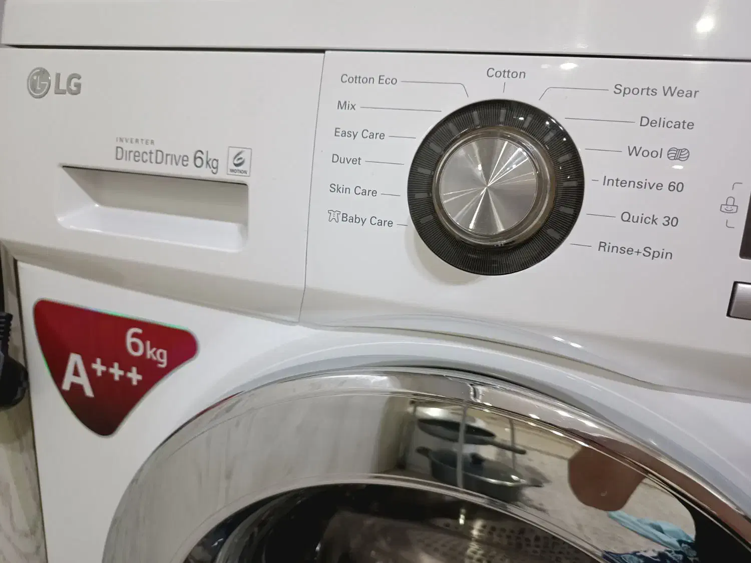 ماشین لباسشویی LG ال جی اصل کره|ماشین لباسشویی و خشککن لباس|مشهد, فرهنگیان (شهرک غرب)|دیوار
