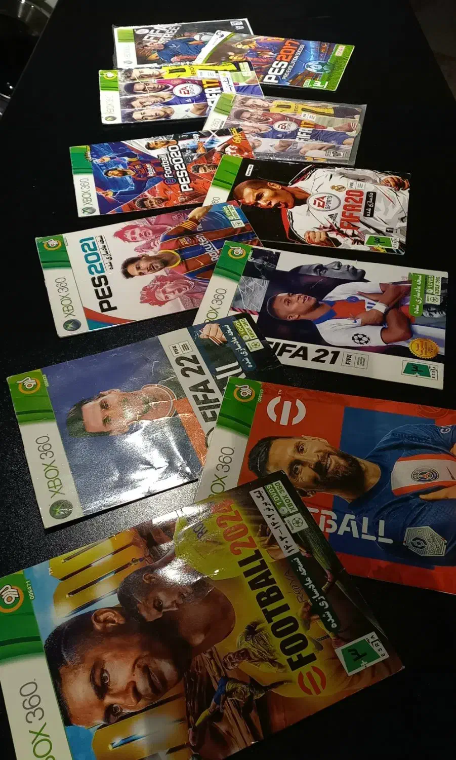 11 عدد بازی فوتبال ایکس باکس|کنسول، بازی ویدئویی و آنلاین|کرج, مهرویلا شمالی|دیوار