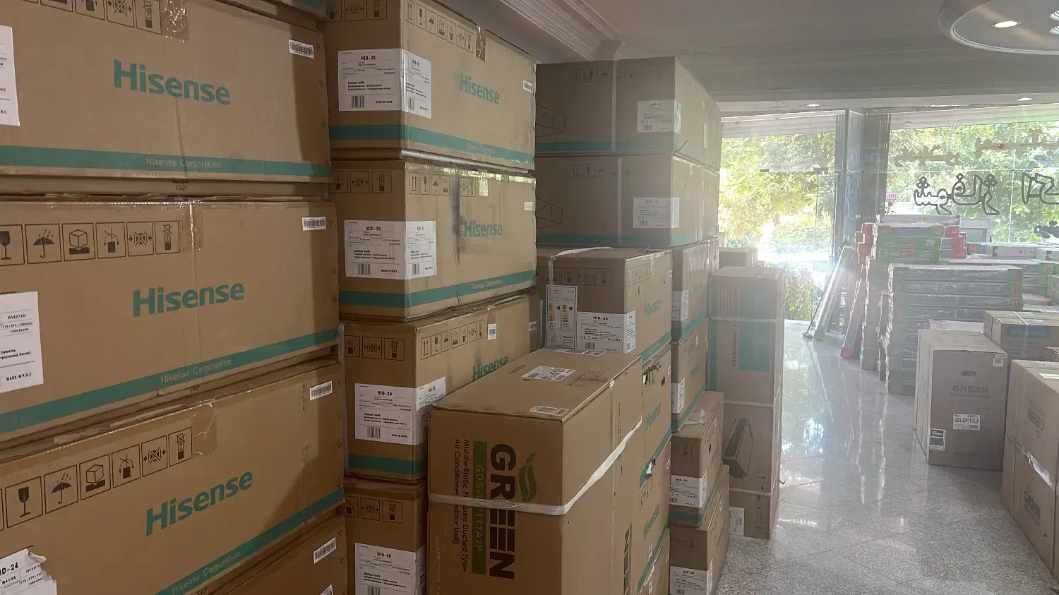 داکت اسپیلت30اینورتر گرین مدل GDS36 شوفاژ اکبری|کولر گازی و فنکوئل|کرج, مهرویلا جنوبی|دیوار