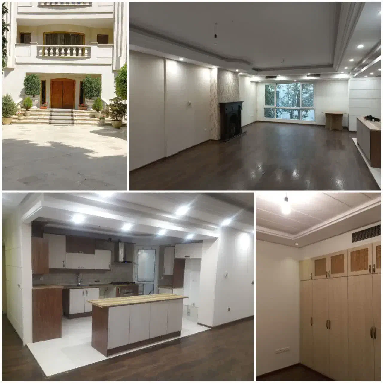 ۲۸۰ متر نیاوران تک واحدی ۴ خوابه