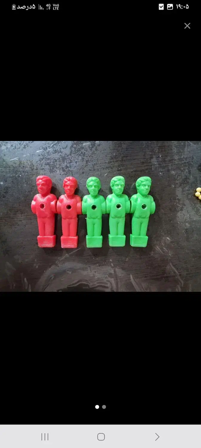 ۵ آدمک فوتبال دستی|ورزشهای توپی|نظرآباد, نظرآباد|دیوار