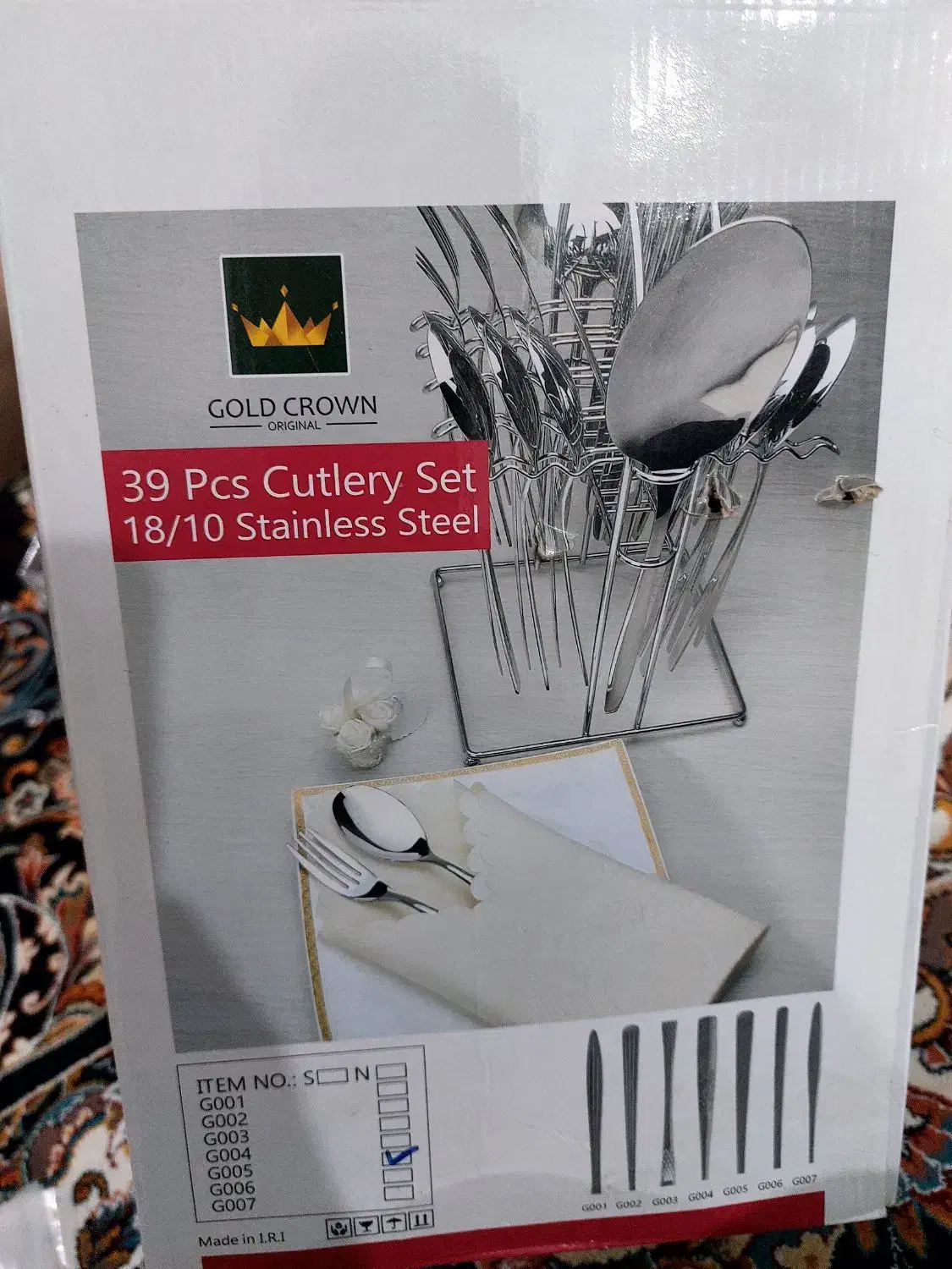 سرویس قاشق چنگال ۳۹ پارچه|ظروف سرو و پذیرایی|مشهد, گلشور|دیوار