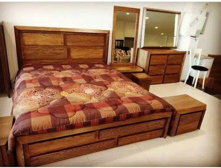 سرویس خواب دو نفره سورنتو|تخت و سرویس خواب|چهاردانگه (تهران), |دیوار