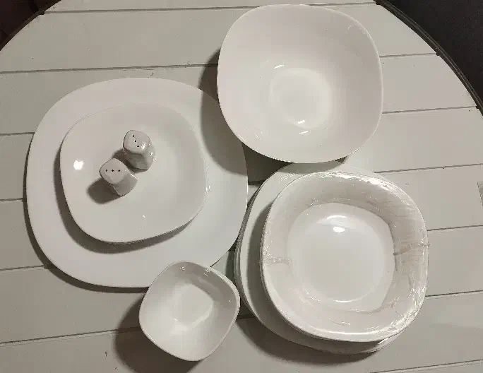 دو دست آرکوپال ۶ نفره|ظروف سرو و پذیرایی|ساوه, |دیوار