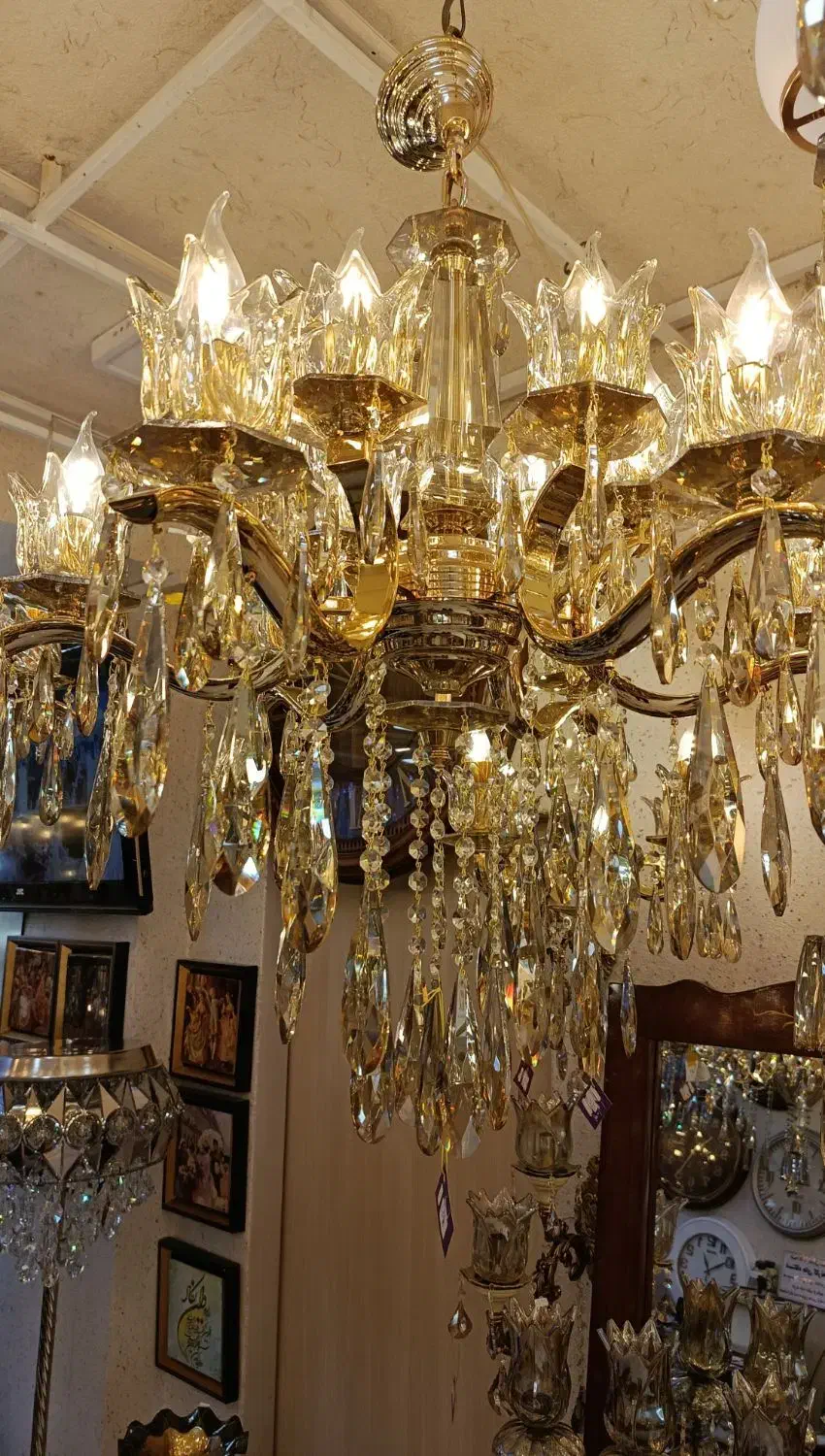 اب طلا مدل نارسیس شرایط فروش ویژه ۳ تا۷ آذر|لوستر و چراغ آویز|اراک, |دیوار