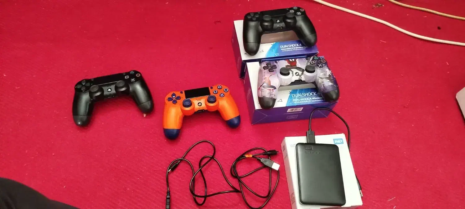 ps4 1tbکپی خور چهار دسته|کنسول، بازی ویدئویی و آنلاین|قیدار, |دیوار