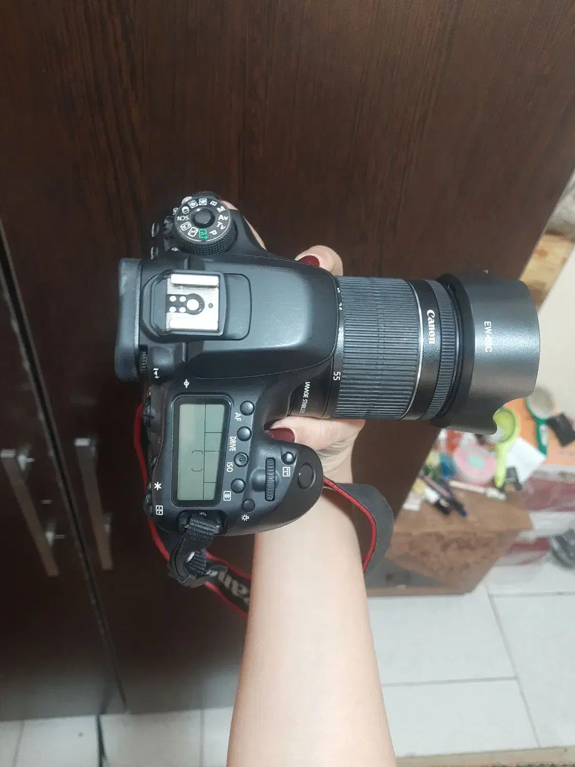 دوربین ۸۰d با لنز و کیف دوربین نو|دوربین عکاسی و فیلم‌برداری|ری, فیروزآباد|دیوار