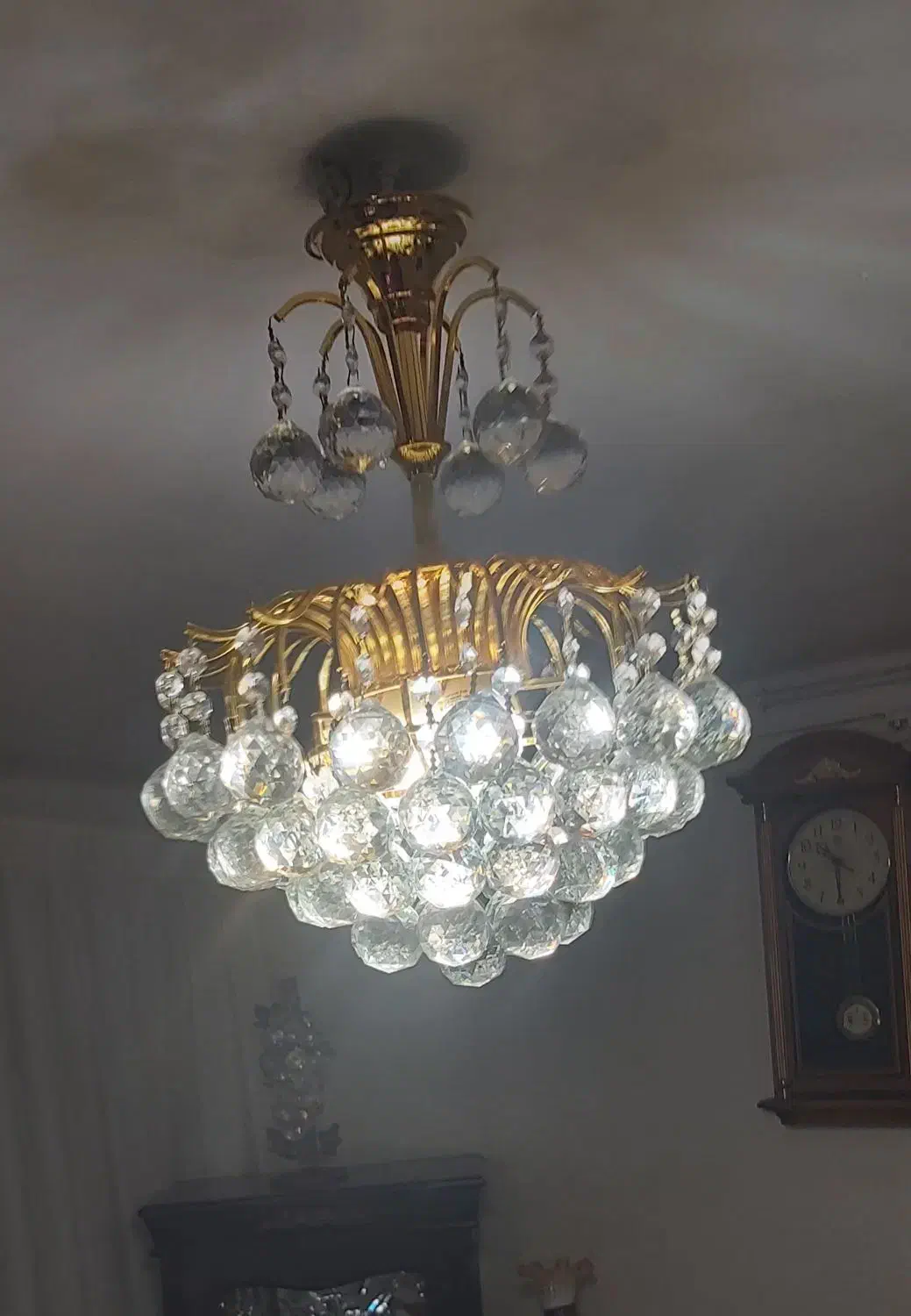 لوستر|لوستر و چراغ آویز|همدان, |دیوار