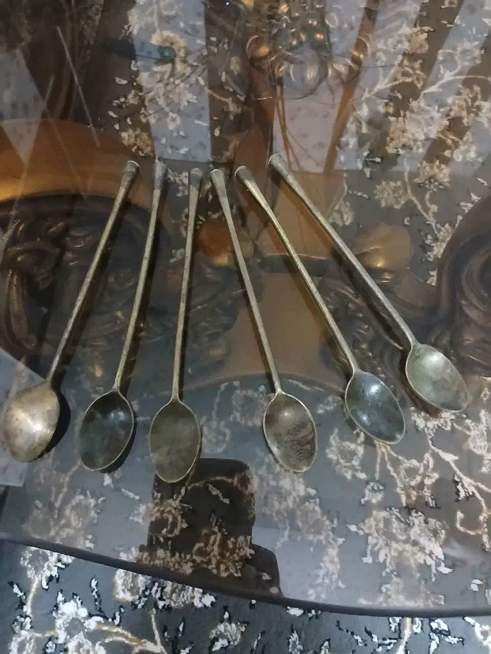 قاشق چای خوری نگینی|کلکسیون اشیاء عتیقه|کاشان, سیفی آباد|دیوار