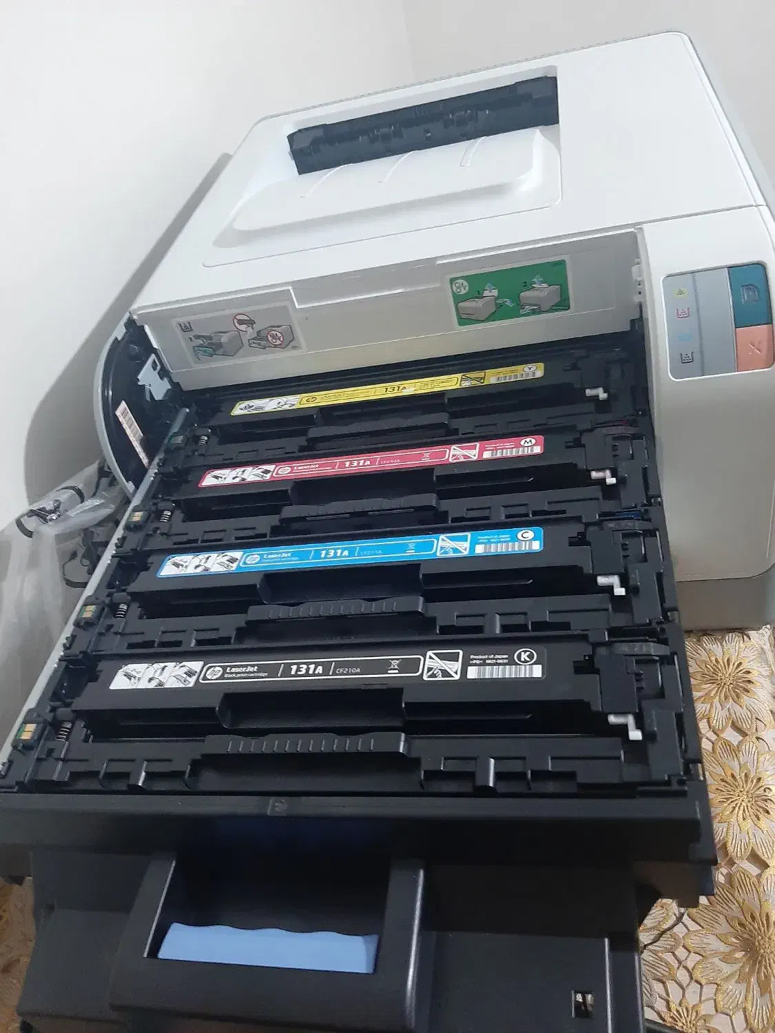 پرینتر لیزری رنگی اچ پی HP LaserJet CP1215 color|پرینتر، اسکنر، کپی، فکس|کرج, ساماندهی|دیوار