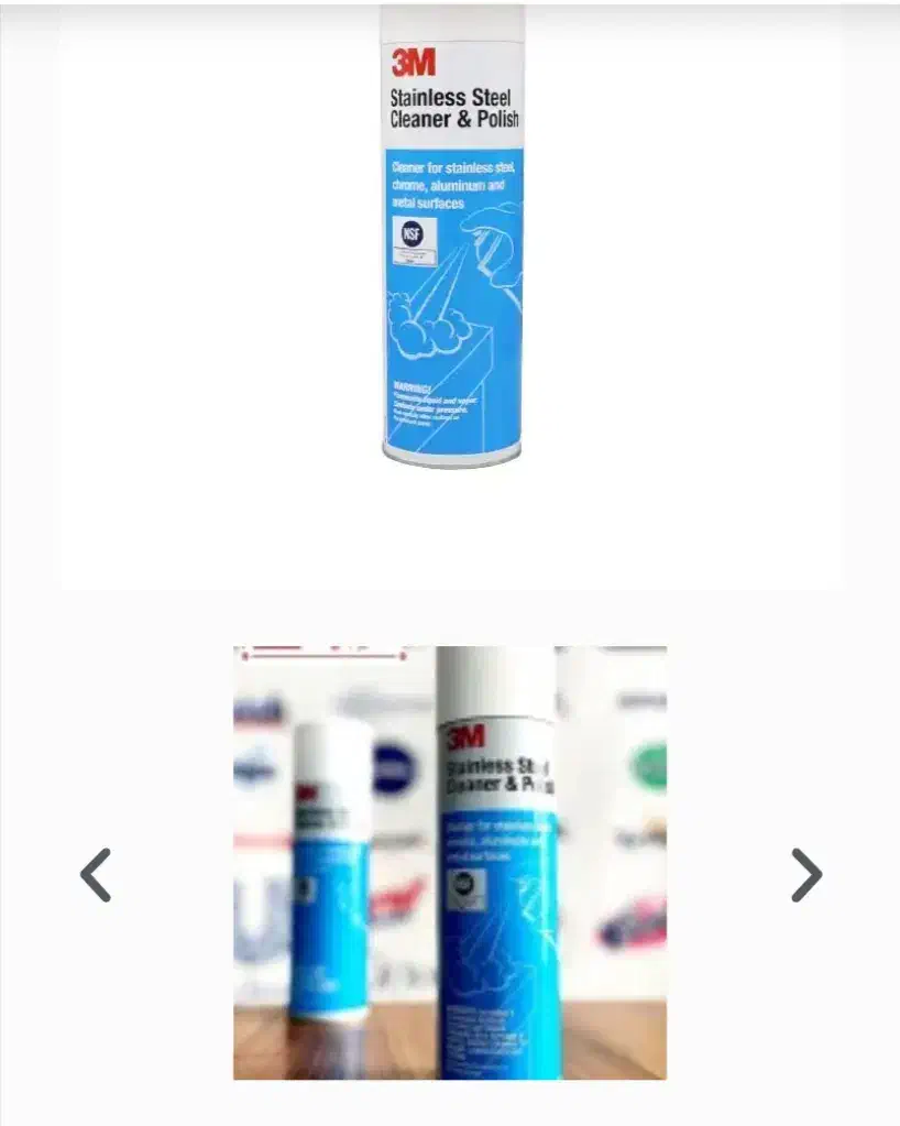 اسپری 3M براق کننده سطوح یخچال و لباس شویی|مواد شوینده و دستمال کاغذی|بندرعباس, |دیوار