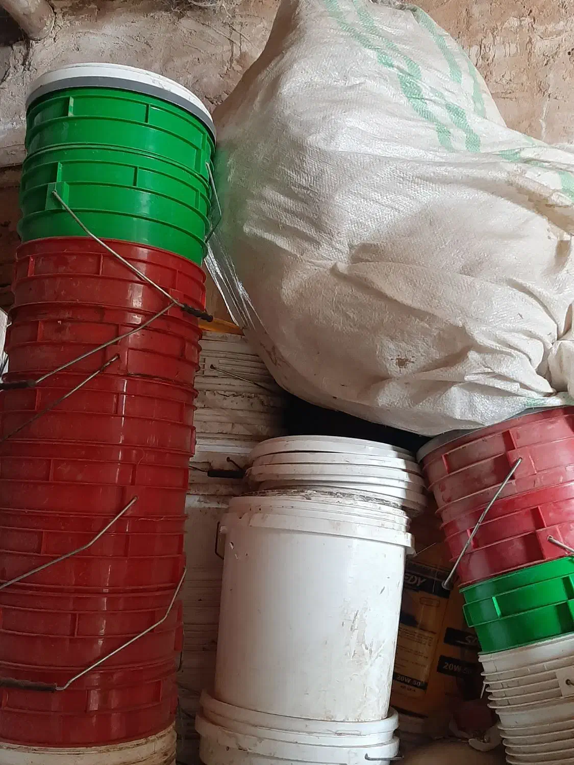 سطل|ظروف نگهدارنده، پلاستیکی، یک‌بارمصرف|سبزوار, ایزی شهر|دیوار