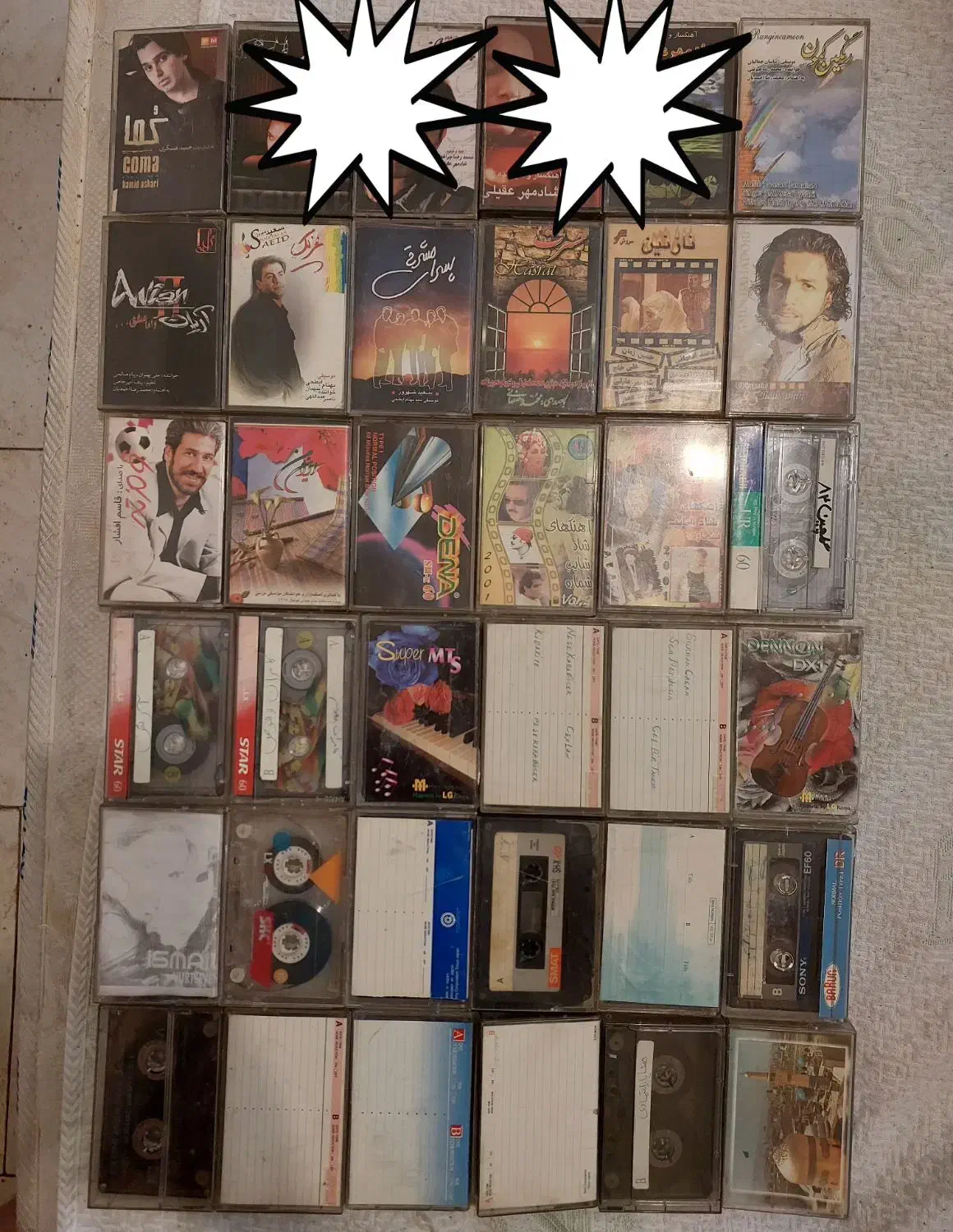 نوارکاست 32عددآهنگ ایرانی ترکیه ای ...|فیلم و موسیقی|تهران, سلیمانی|دیوار