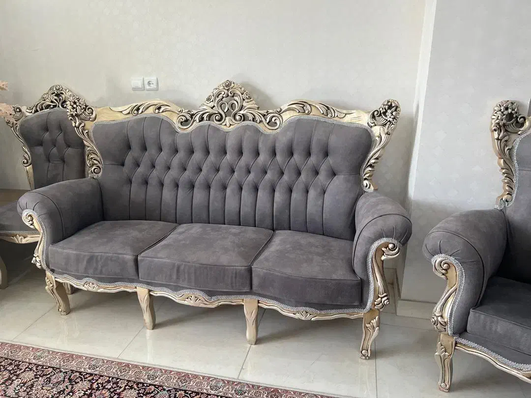 سرویس مبل استیل،سالم|مبلمان خانگی و میز عسلی|تویسرکان, |دیوار