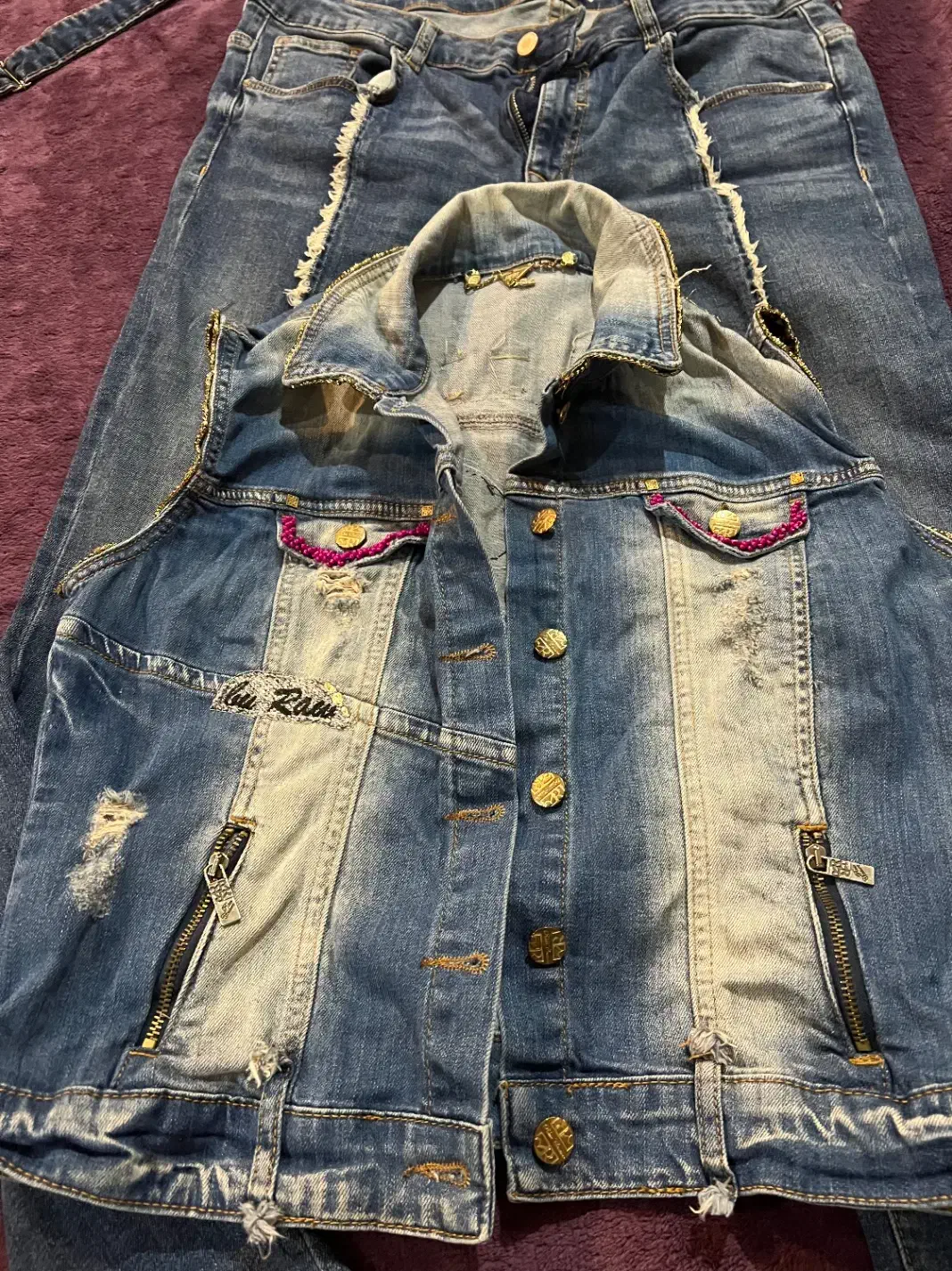 جلیقه و شلوار لی ترک|لباس|تهران, خواجه نصیر طوسی|دیوار