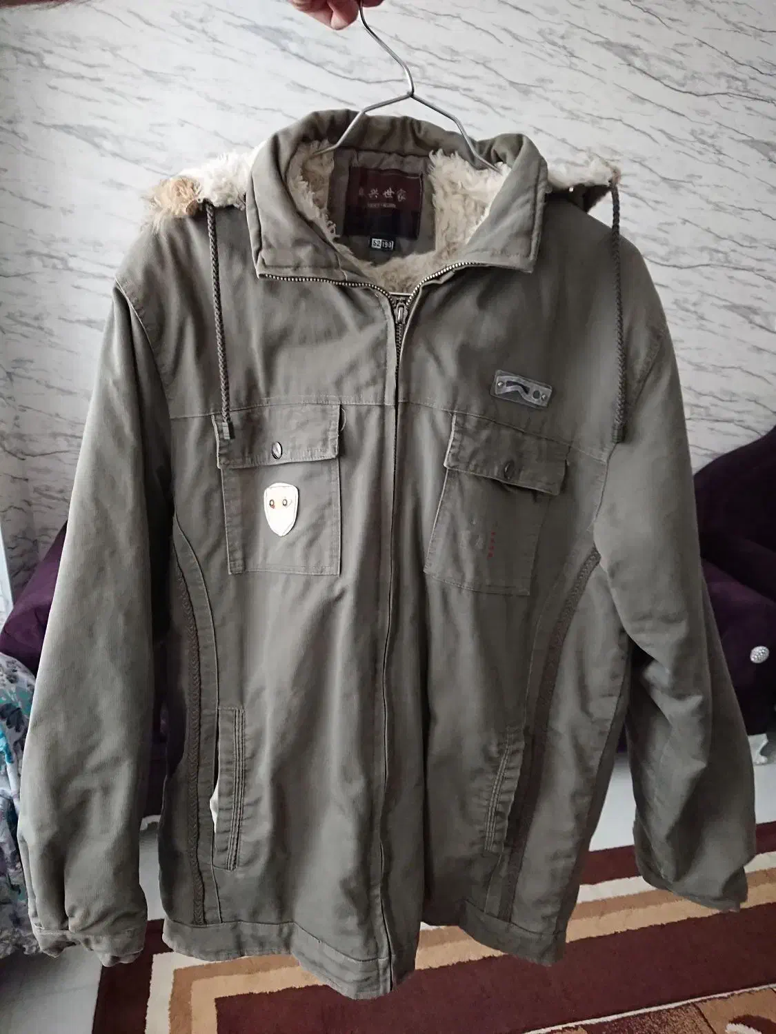 کاپشن خزدار ایکس لارج|لباس|شیراز, کیان شهر|دیوار