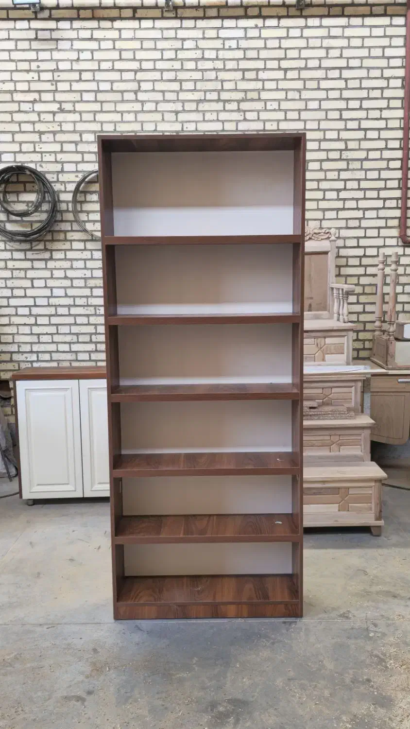 ست کتابخانه و جاکفشی با طرح چوب|کتابخانه، شلف، قفسه‌های دیواری|مشهد, گوهرشاد|دیوار