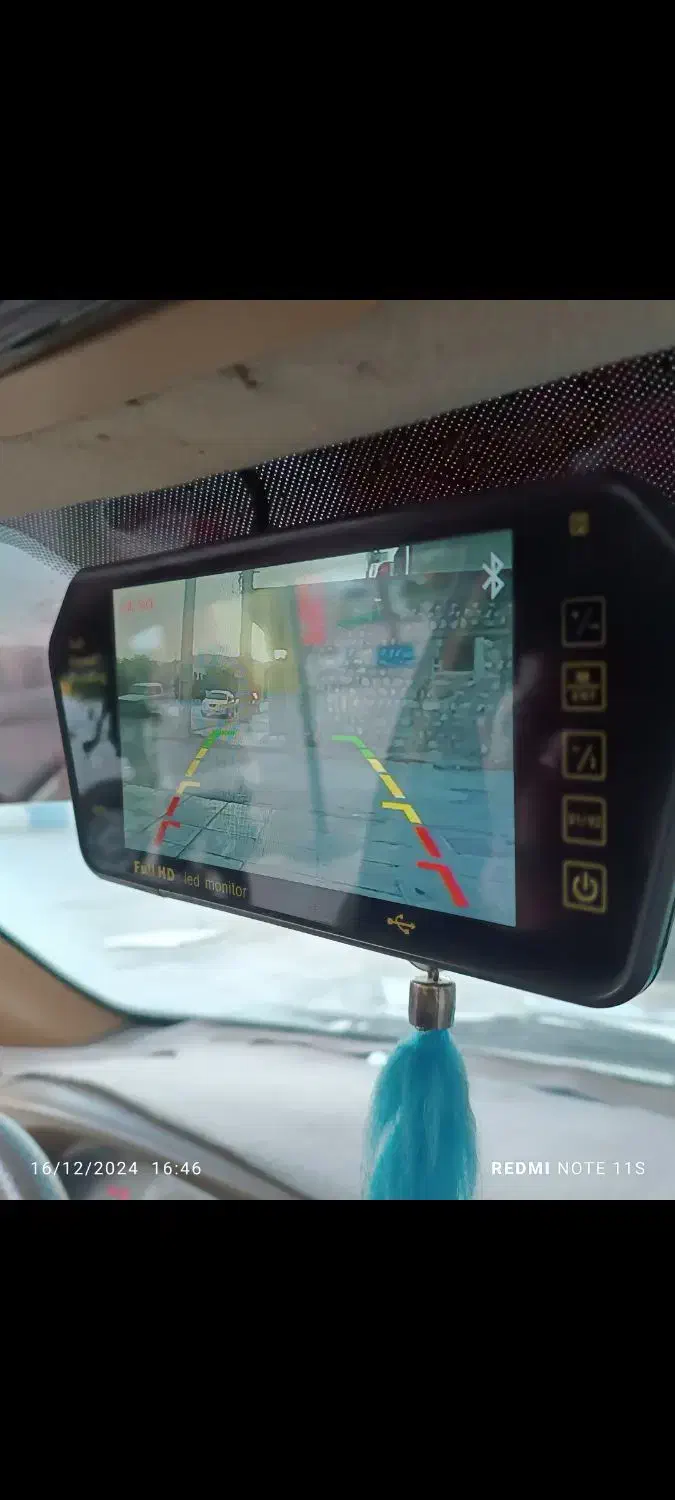 دوربین دنده عقب با مانیتور 7 ایچ|قطعات یدکی و لوازم جانبی|ایذه, |دیوار