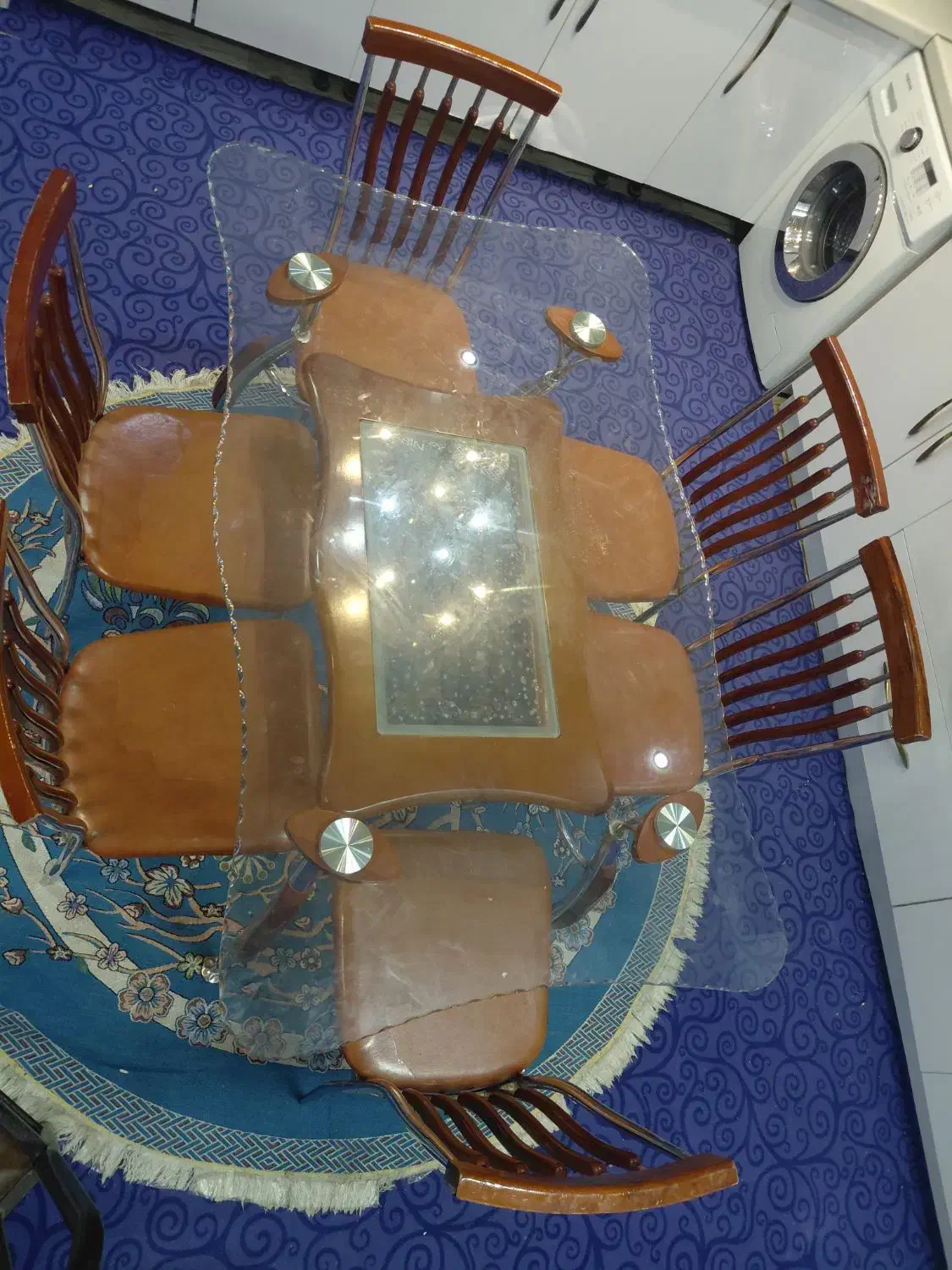 میز نهار خوری|میز و صندلی غذاخوری|بندر ماهشهر, |دیوار