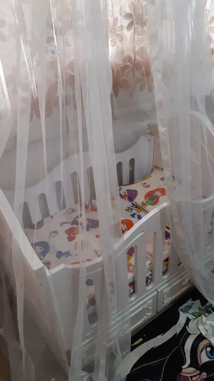 کمد و تخت بچه|تخت و سرویس خواب|قرچک, مهدیه|دیوار