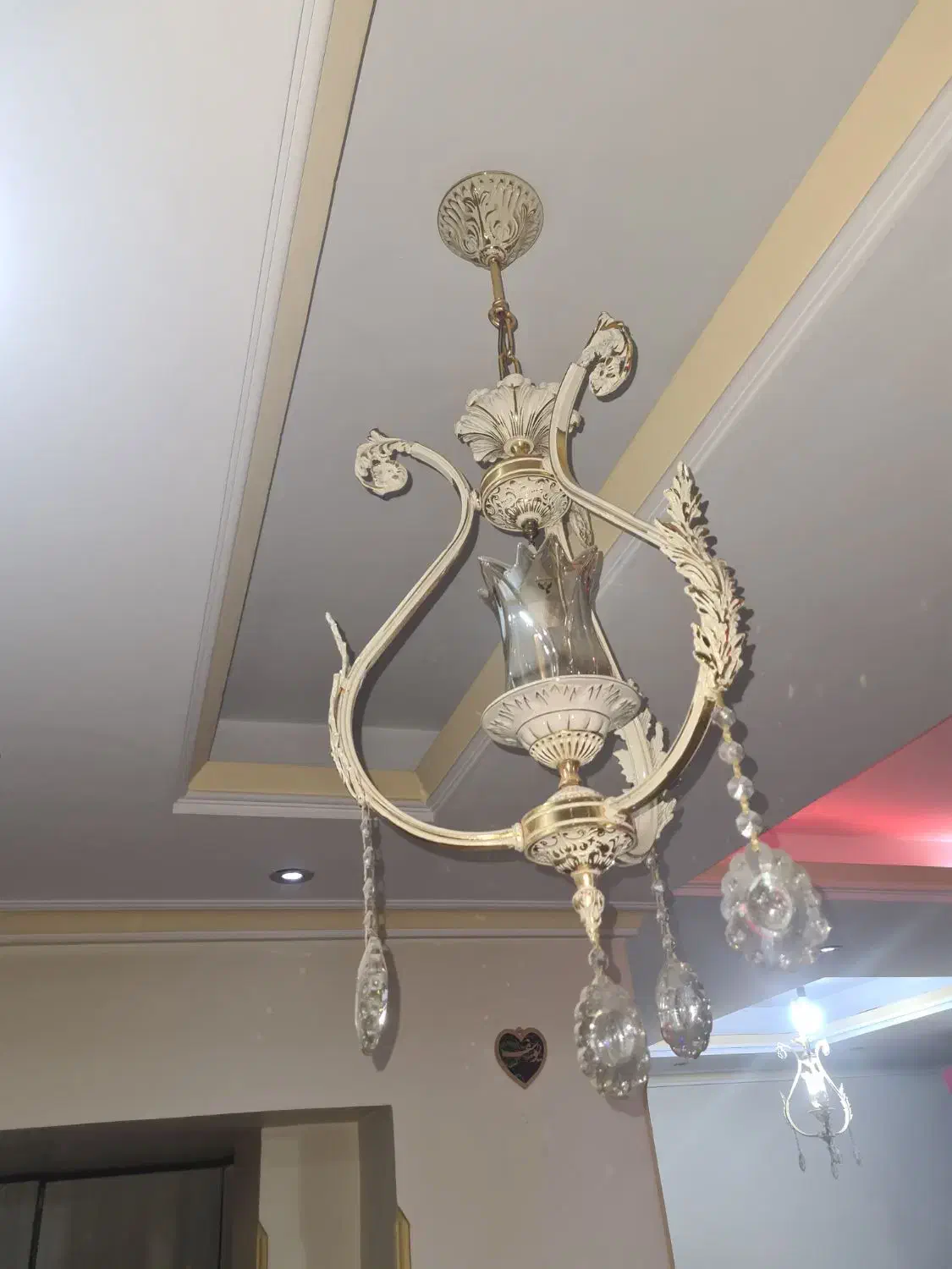 لوستر|لوستر و چراغ آویز|اسلام‌شهر, شهرک قائمیه|دیوار