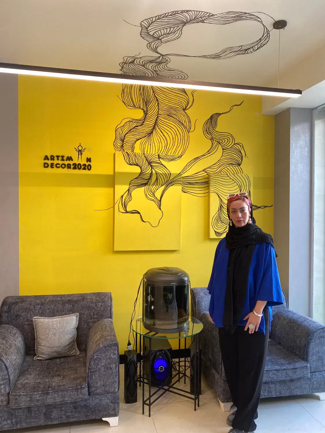 پتینه، طراحی دیواری با سبک خاص،گچ بری مدرن|خدمات پیشه و مهارت|بندرعباس, |دیوار