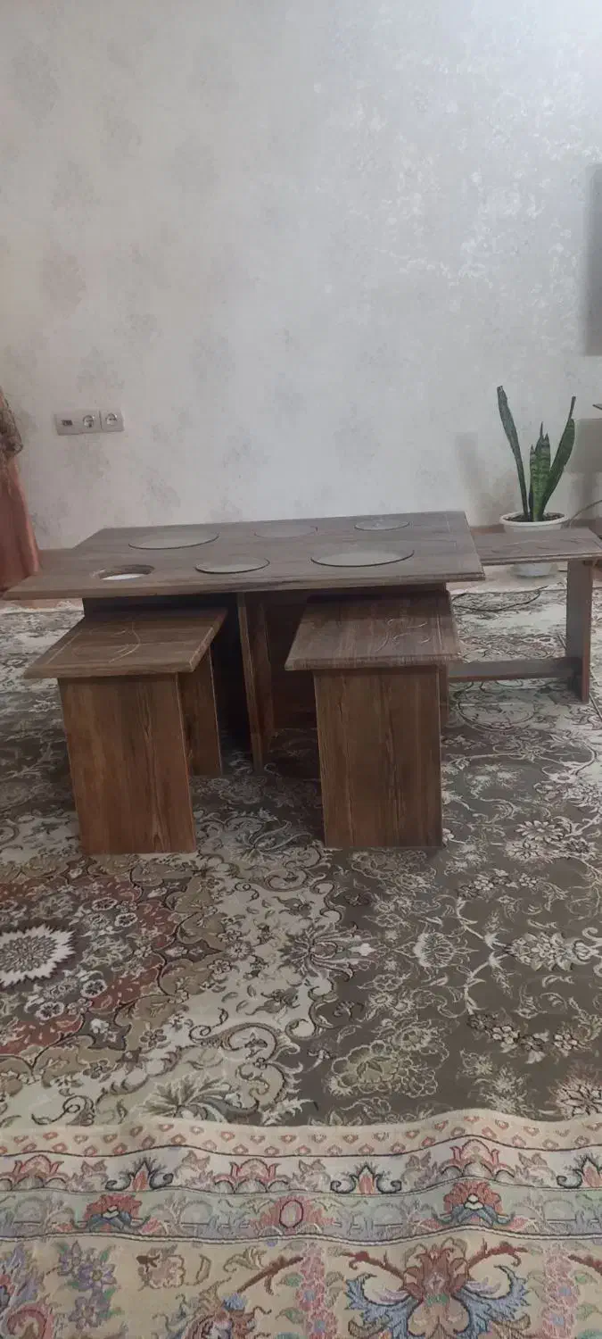 میز عسلی ام دی اف سالم و تمیز|مبلمان خانگی و میز عسلی|مشهد, رسالت|دیوار