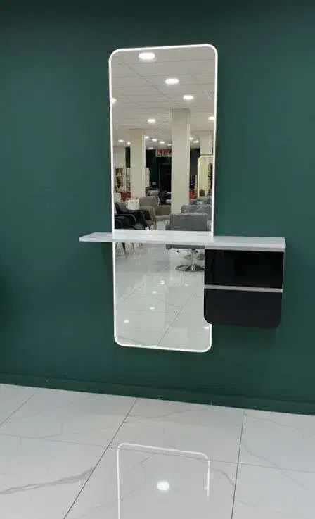 ست آینه بک لایت و کنسول دو کشو طرح تابان|آینه|مشهد, حجت|دیوار