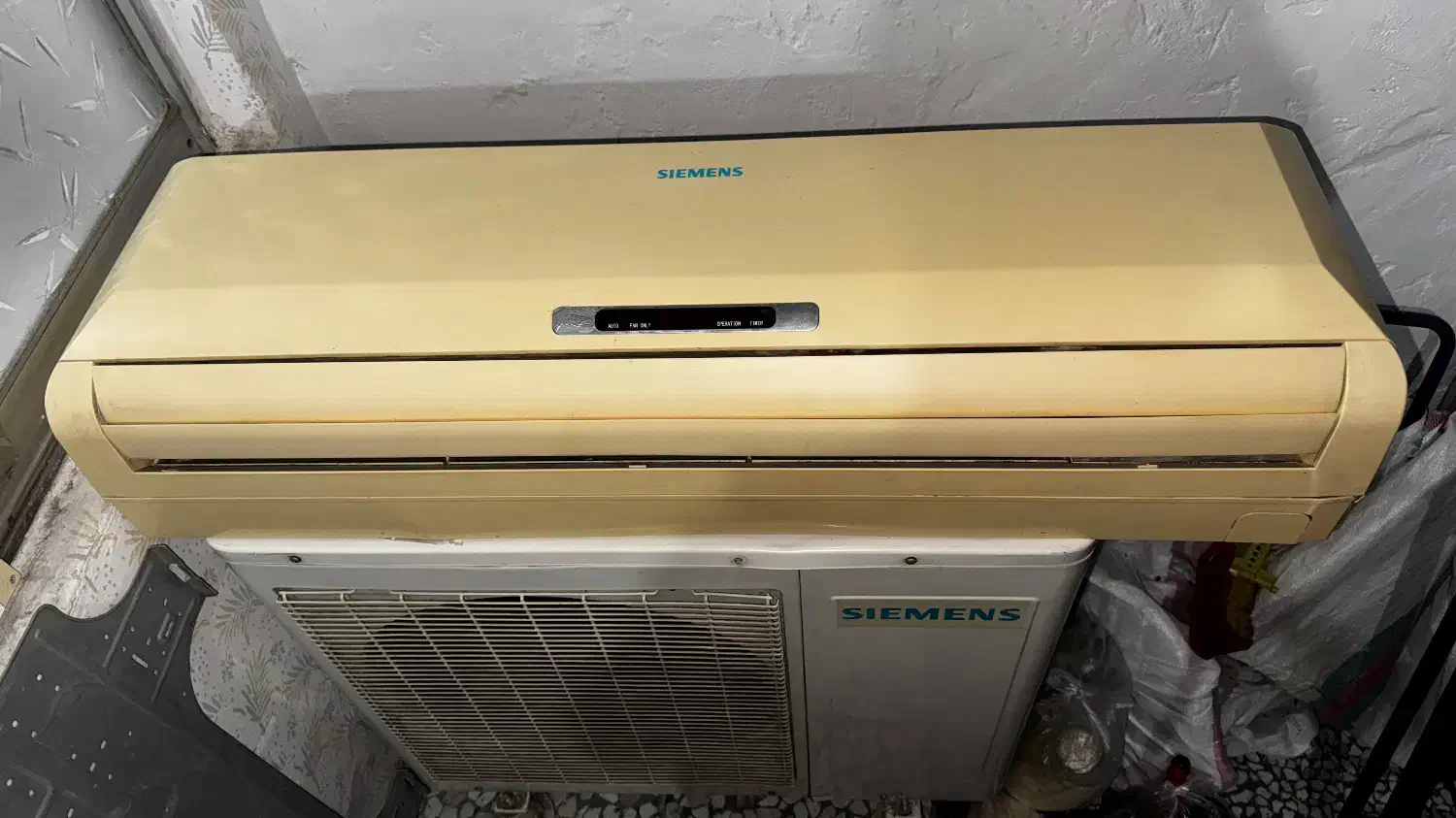 کولر ۲۴۰۰۰زیمنس کاملا سالم|کولر گازی و فن‌کوئل|قائم‌شهر, |دیوار