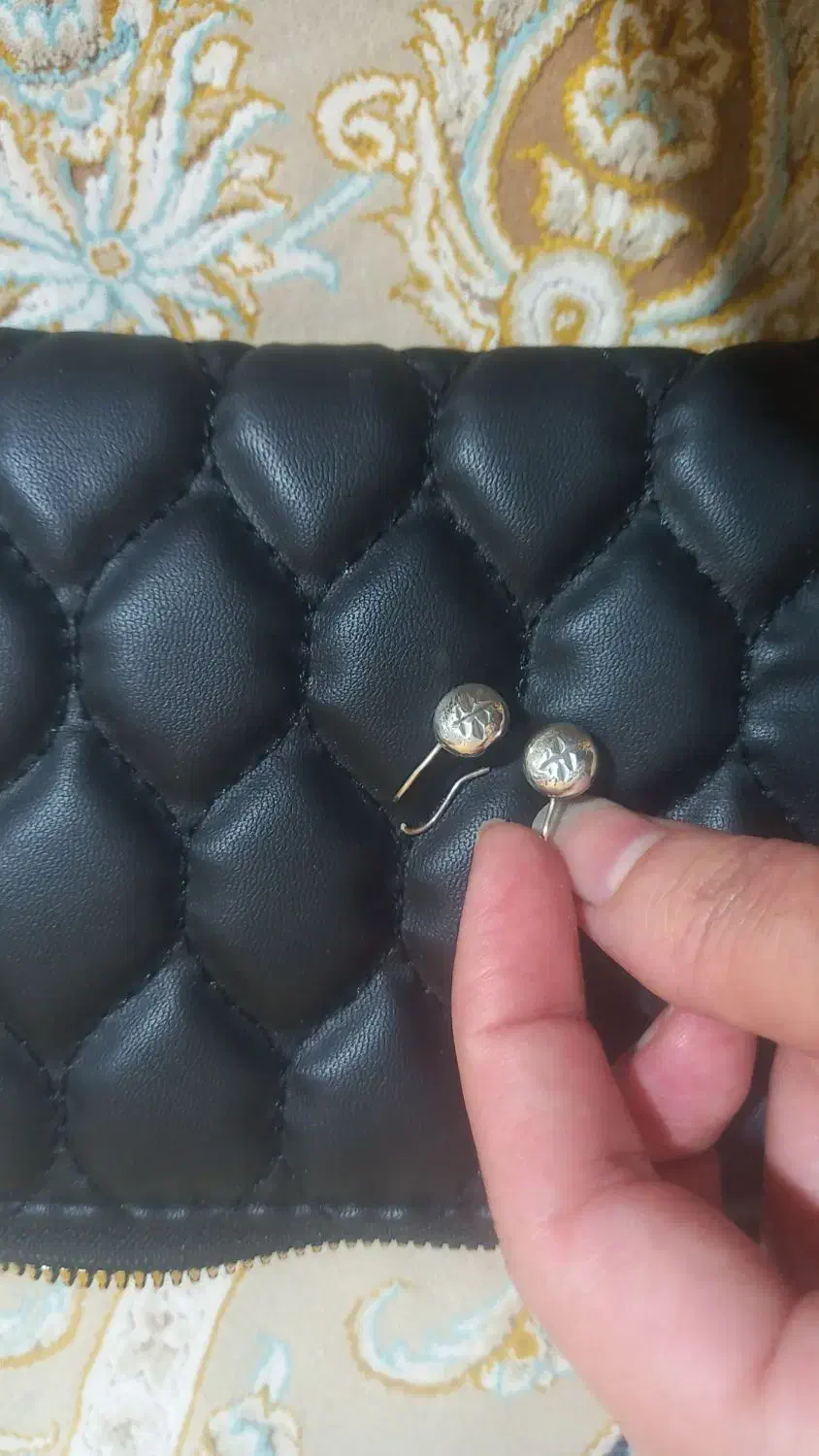 گوشواره نقره شکسته|جواهرات|خرمآباد, |دیوار