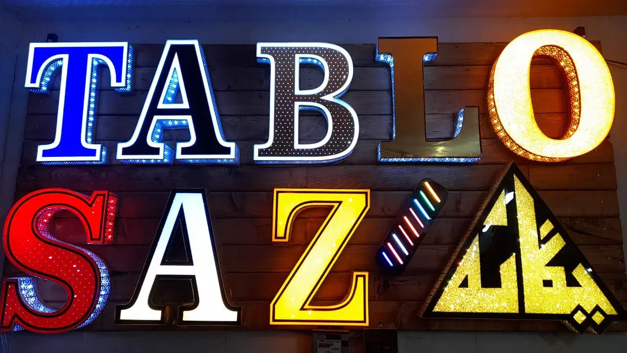 تابلوسازی تابلوساز چلنیوم چنلیوم نئون فلکسی لیزر|خدمات پیشه و مهارت|شاهین‌شهر, عطار|دیوار