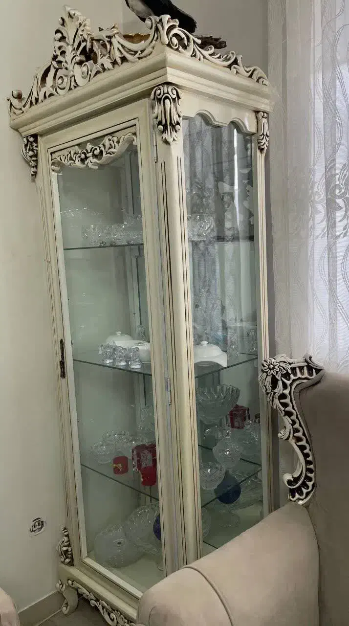 مبل سلطنتی بوفه تمام چوب راش|مبلمان خانگی و میز عسلی|کرج, شهرک اوج|دیوار