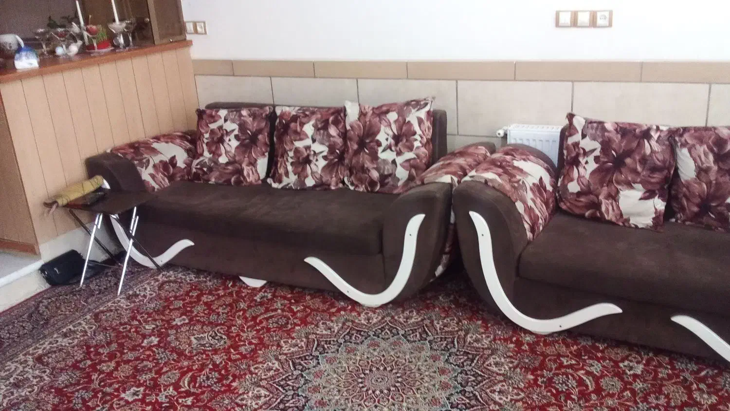 مبل ۷نفره دست دوم|مبلمان خانگی و میز عسلی|کرمان, |دیوار