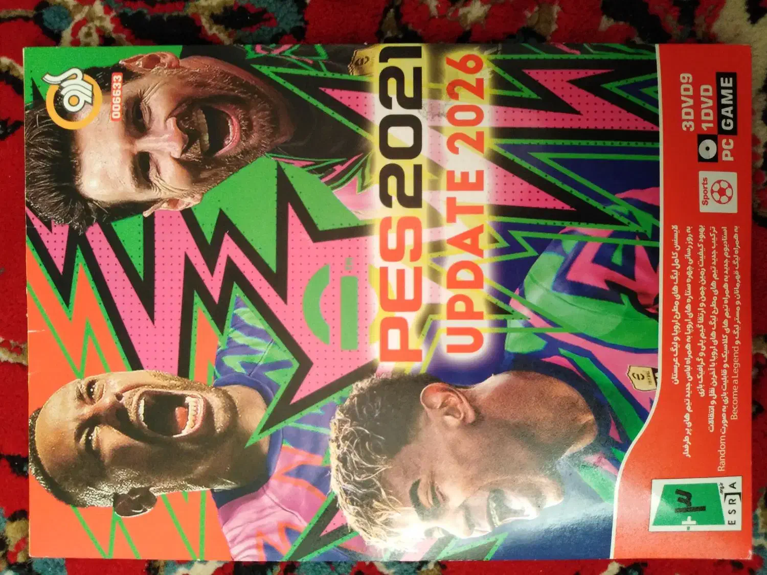 سی دی بازی pes2021 آپدیت 2026|کنسول، بازی ویدئویی و آنلاین|مشهد, ابوذر|دیوار