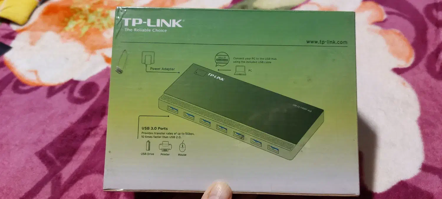 هاب USB 3.0 هفت پورت تی پی لینک UH700|قطعات و لوازم جانبی رایانه|تهران, مهران (سیدخندان)|دیوار