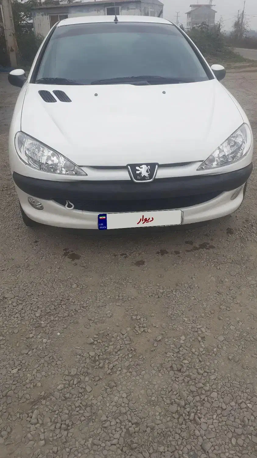 پژو ۲۰۶ بدون رنگ|خودرو سواری و وانت|ماسال, |دیوار