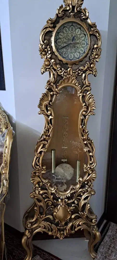 ست ویترین و ساعت نو نو|بوفه، ویترین، کنسول|ری, سرتخت|دیوار