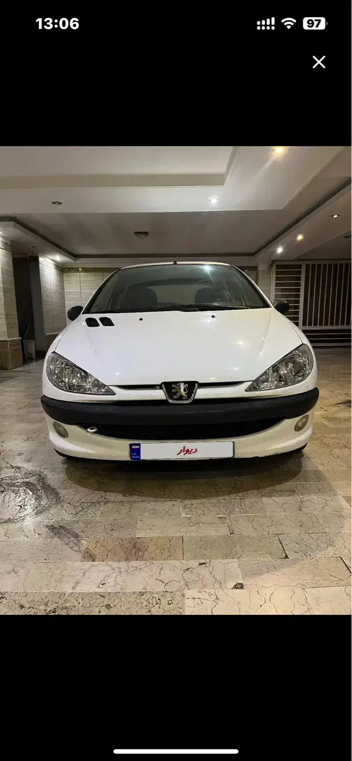 ۲۰۶تیپ۲ مدل۹۸|خودرو سواری و وانت|تهران, سازمان برنامه شمالی|دیوار