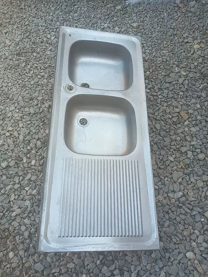 سینک ظرفشویی تمیس کار کرده  دوقلو|مصالح و تجهیزات ساختمان|ساوه, |دیوار