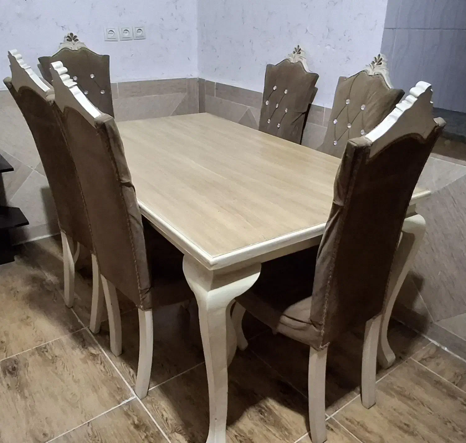 فروش فوری میز ناهارخوری ۶ نفره|میز و صندلی غذاخوری|کارون, |دیوار