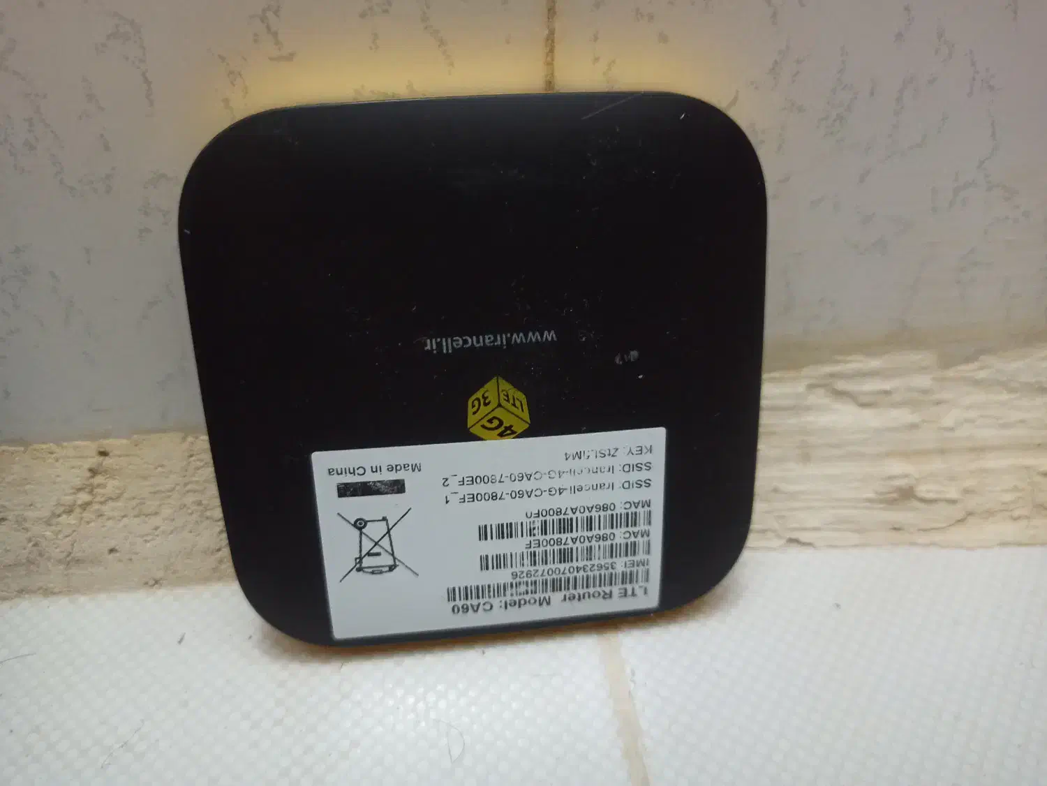 مودم همراه ca60 ایرانسل.|مودم و تجهیزات شبکه|ملایر, |دیوار