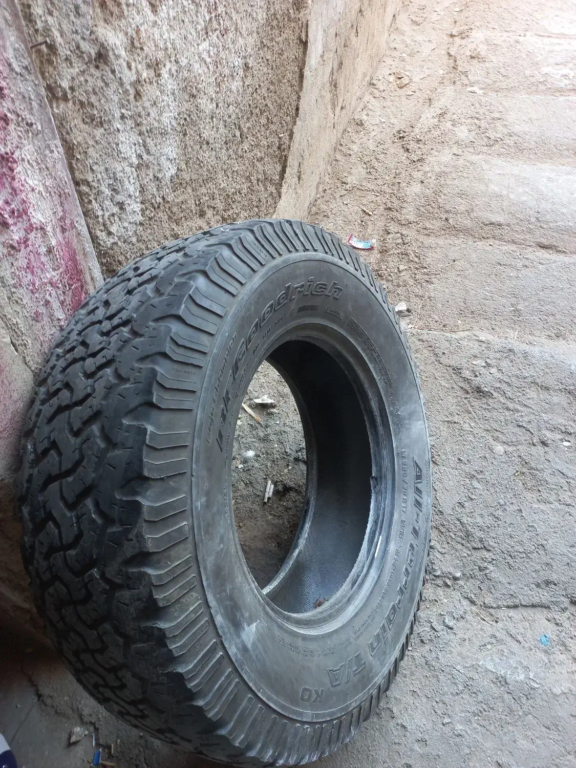 لاستیک آفرود بی اف گودریچ آمریکا سایز ۱۷|قطعات یدکی و لوازم جانبی|ری, بی‌بی شهر بانو|دیوار