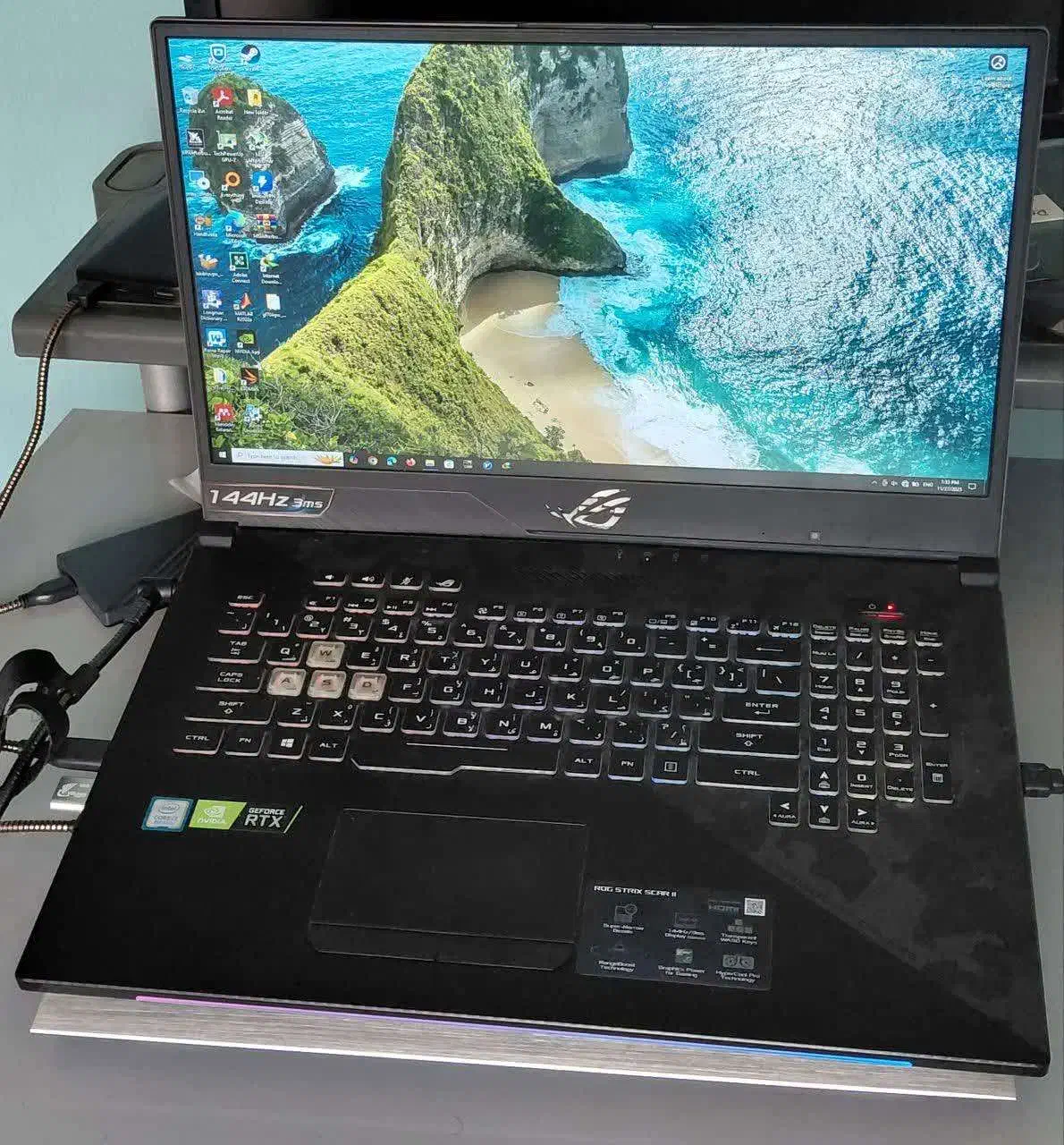 فروش لپ تاپ ASUS ROG STRIX SCAR 2|رایانه همراه|اراک, |دیوار