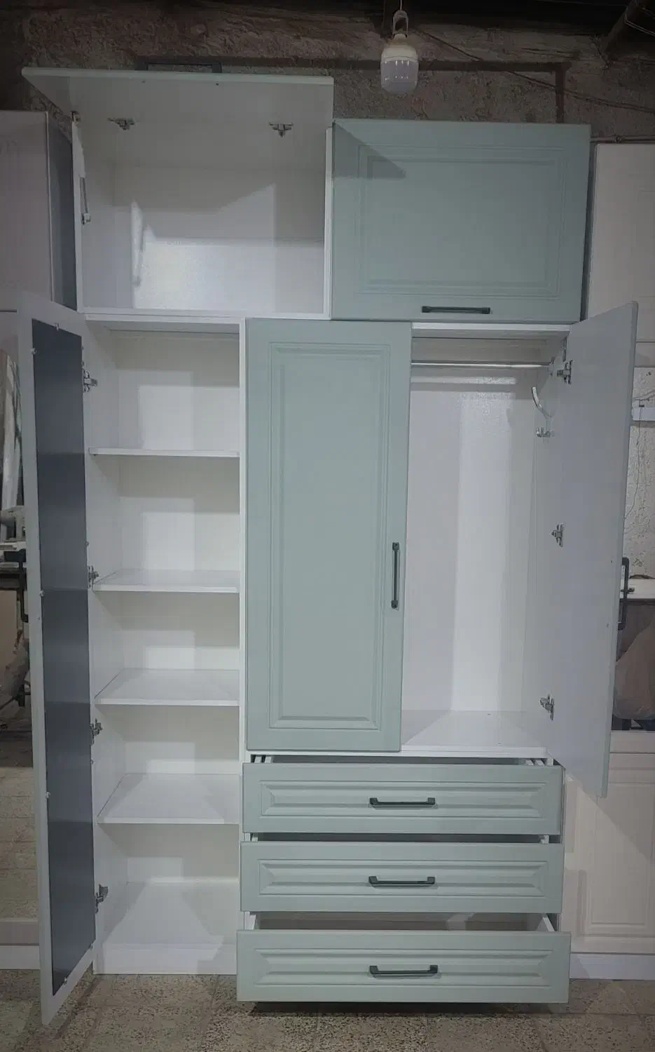 کمددیواری کد105|جاکفشی، کمد، دراور|آفتاب, |دیوار