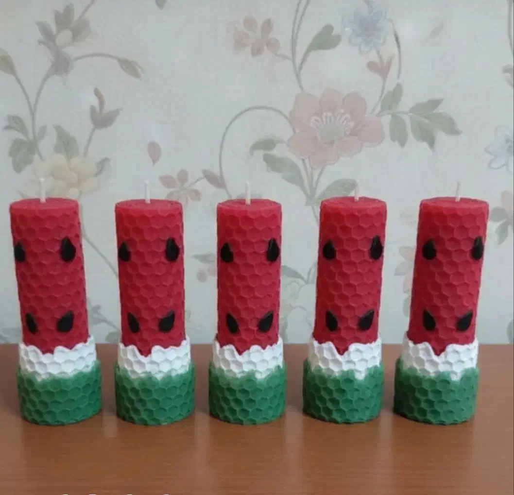 شمع دست ساز یلدایی|صنایع دستی و سایر لوازم تزئینی|بهبهان, |دیوار