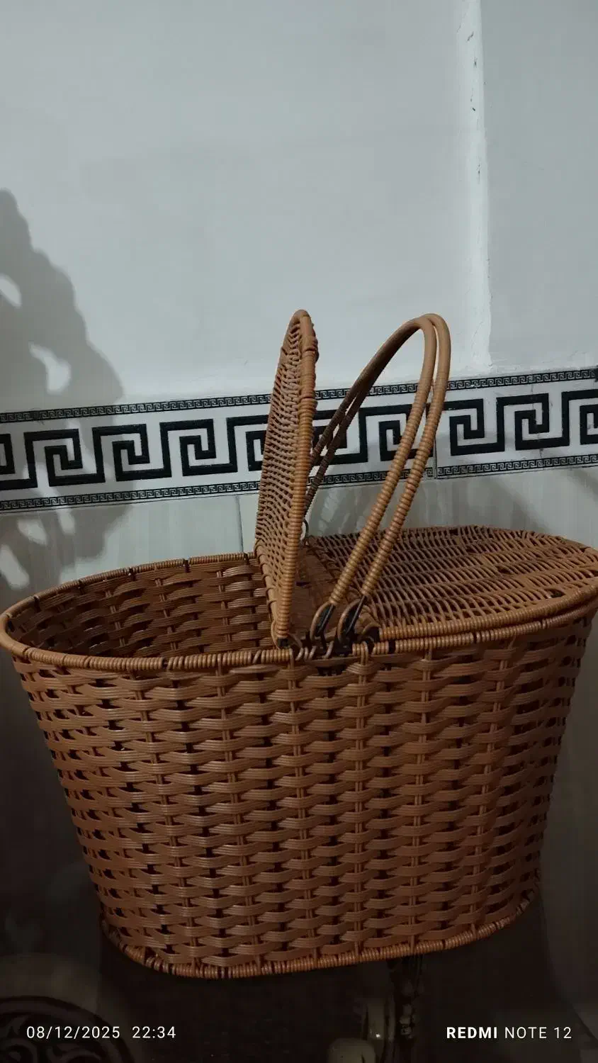 سبد پیک نیک فلزی|ظروف سرو و پذیرایی|ورامین, ریحان آباد|دیوار