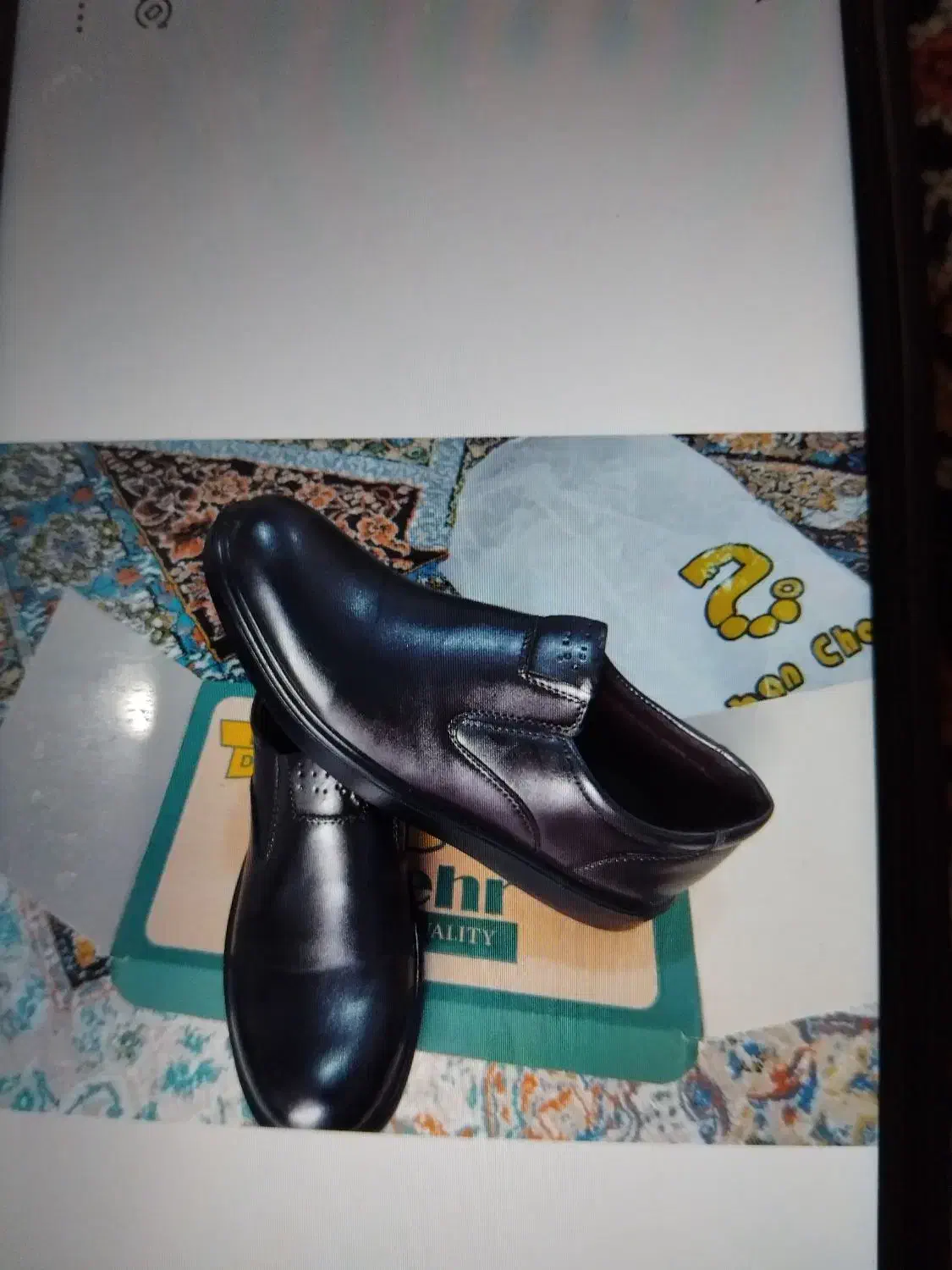 یک جفت کفش چرم|کیف، کفش، کمربند|قم, ولیعصر|دیوار