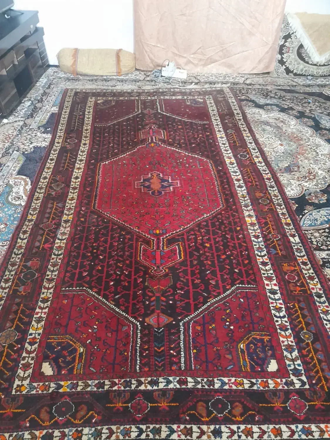 قالی|فرش|کرمانشاه, |دیوار