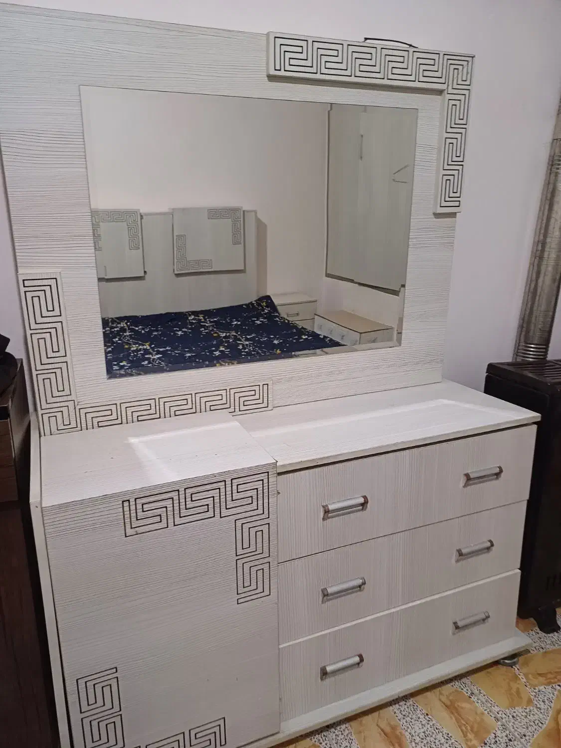 سرویس خواب ۲نفره|تخت و سرویس خواب|سنقر, |دیوار